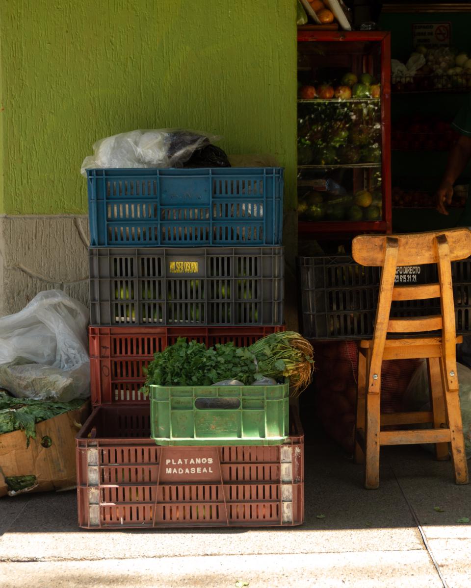 Pequeña tienda en el barrio Manila