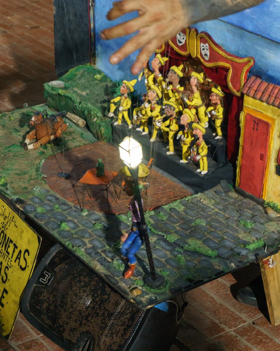Espectáculo de marionetas callejero